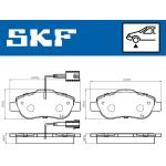 PASTIGLIE FRENO ANT. 500 1.3 MJT 16V - LP2014 - 2407202 - FDB1945