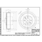 TAMBURO  FRENO MULTIPLA / DOBLO' - 7769850 - TF242 