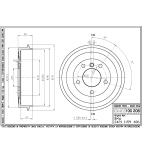 TAMBURO FRENO BMW SERIE 3 >00 - 34211159486 - TF319