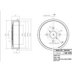 TAMBURO FRENO YARIS 05> 424310D030