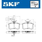 PASTIGLIE FRENO POST. GALAXI >06 - 2355403 - FDB1481 - LP1556