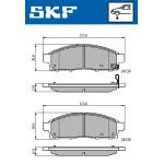 PASTIGLIE  FRENO ANT. L200 06> LP2074  - 2452901 - FDB4023 