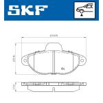 PASTIGLIE  FRENO ANT. 500 08> - 2143609 - FDB1944 - LP2704