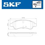 PASTIGLIE FRENO ANT. 207 1.4 HDI 06>  LP1727 - 2395401 - FDB4066 